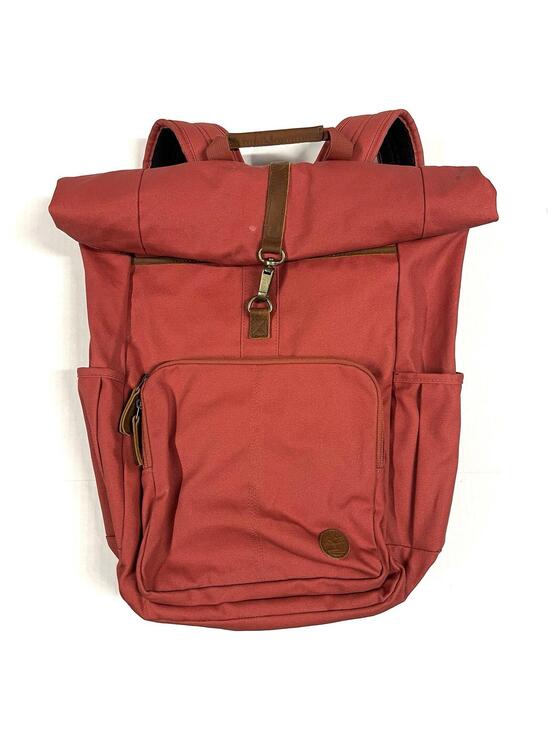 Timberland Other - Timberland Roll Top Backpack Salesman Sample Burnt Red Orange Rare Bag